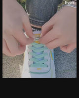 Press Lock Shoelaces without Ties